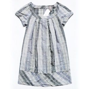 NEW WITH TAG H&M Plaid Dress With Pockets Size 4 *CUTE*